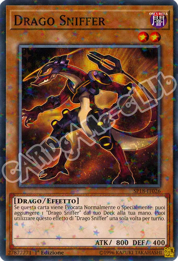 SP18-IT026 Drago Sniffer comune starfoil 1a edizione (IT) -NEAR MINT-