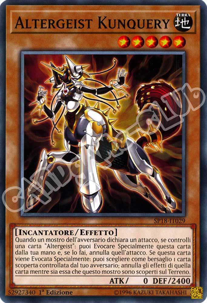 SP18-IT029 Altergeist Kunquery comune 1a edizione (IT) -NEAR MINT-