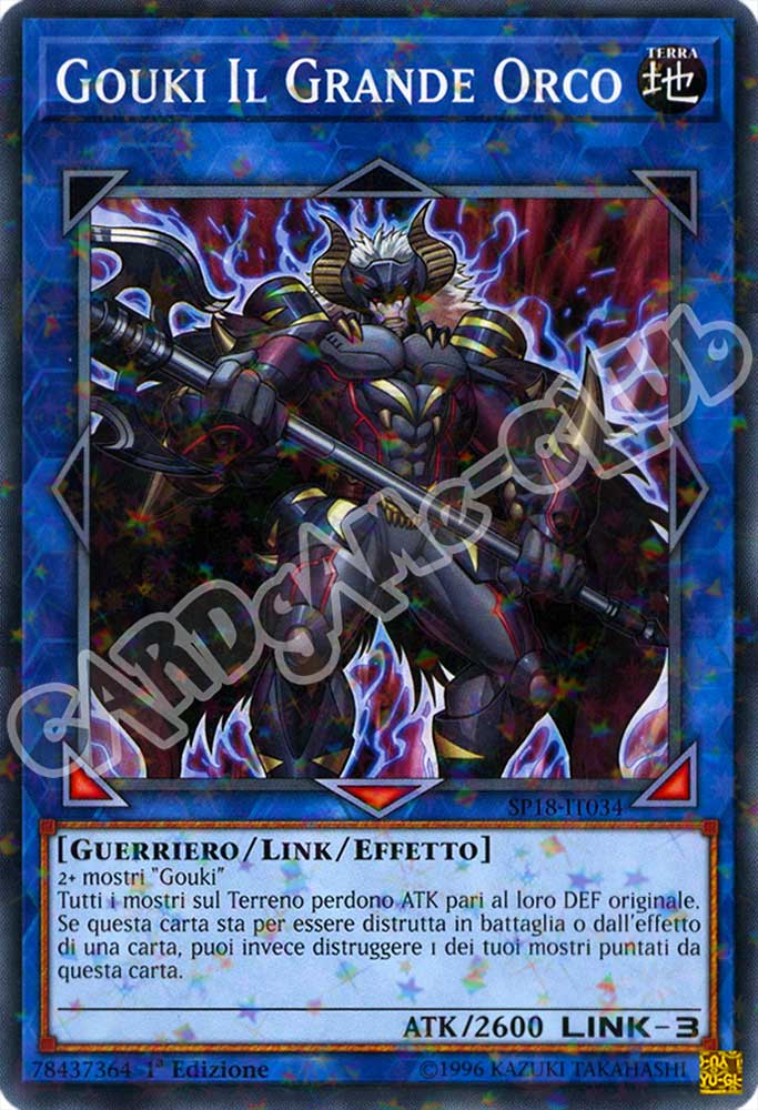 SP18-IT034 Gouki il Grande Orco comune starfoil 1a edizione (IT) -NEAR MINT-