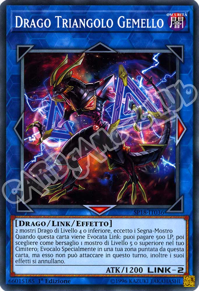 SP18-IT036 Drago Triangolo Gemello comune 1a edizione (IT) -NEAR MINT-
