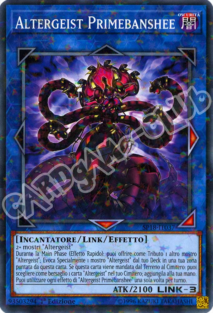 SP18-IT037 Altergeist Primebanshee comune starfoil 1a edizione (IT) -NEAR MINT-