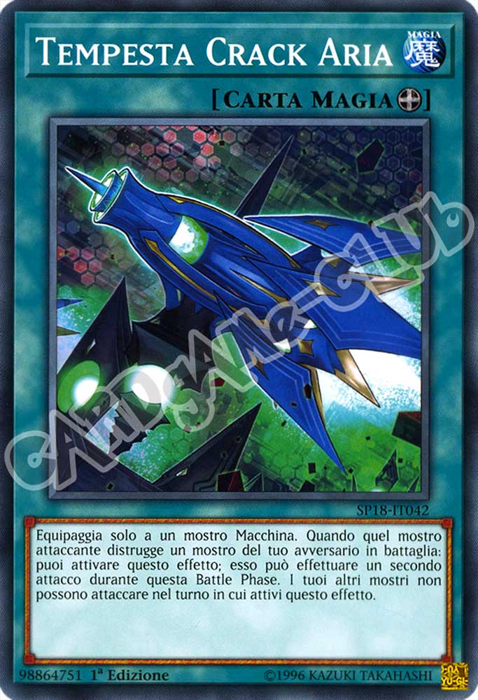 SP18-IT042 Tempesta Crack Aria comune 1a edizione (IT) -NEAR MINT-