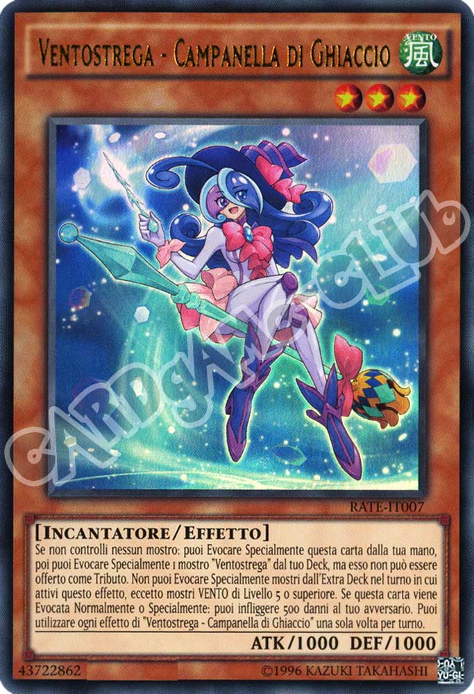 RATE-IT007 Ventostrega - Campanella di Ghiaccio ultra rara unlimited (IT) -NEAR MINT-