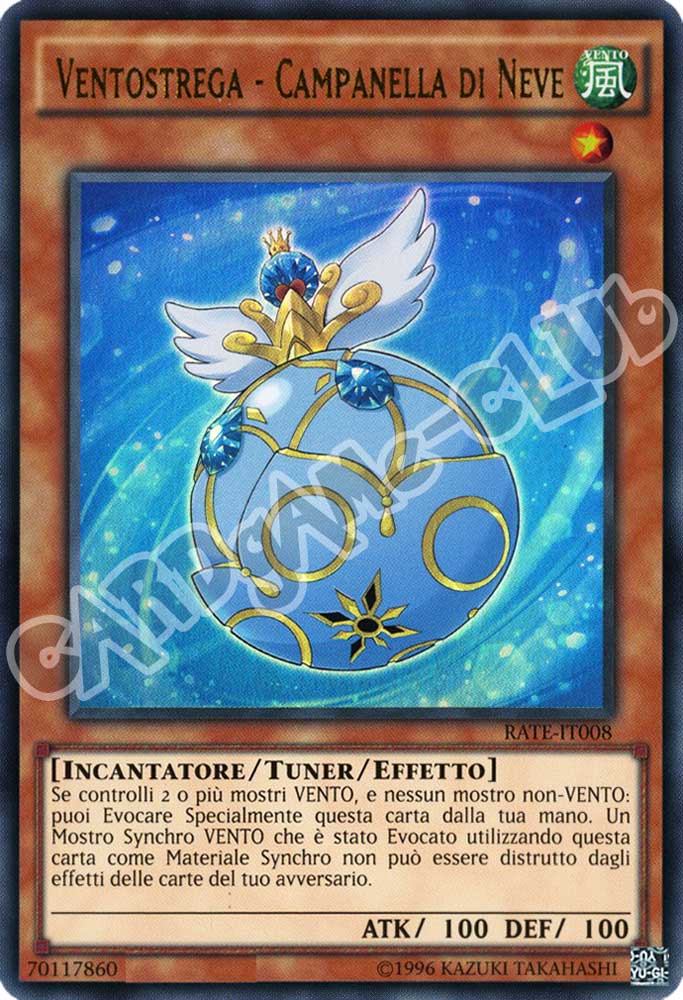 RATE-IT008 Ventostrega - Campanella di Neve ultra rara unlimited (IT) -NEAR MINT-
