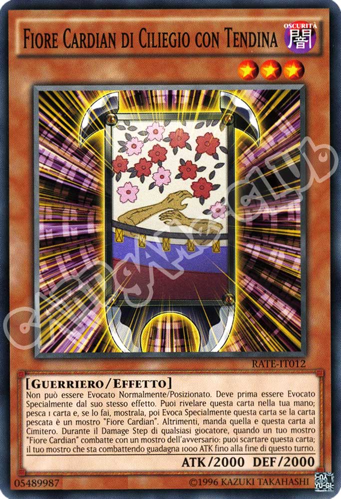 RATE-IT012 Fiore Cardian di Ciliegio con Tendina comune unlimited (IT) -NEAR MINT-