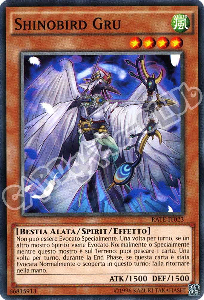 RATE-IT023 Shinobird Gru comune unlimited (IT) -NEAR MINT-