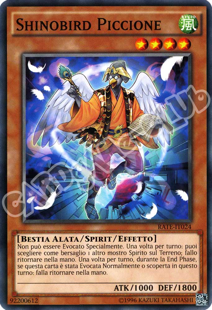 RATE-IT024 Shinobird Piccione comune unlimited (IT) -NEAR MINT-