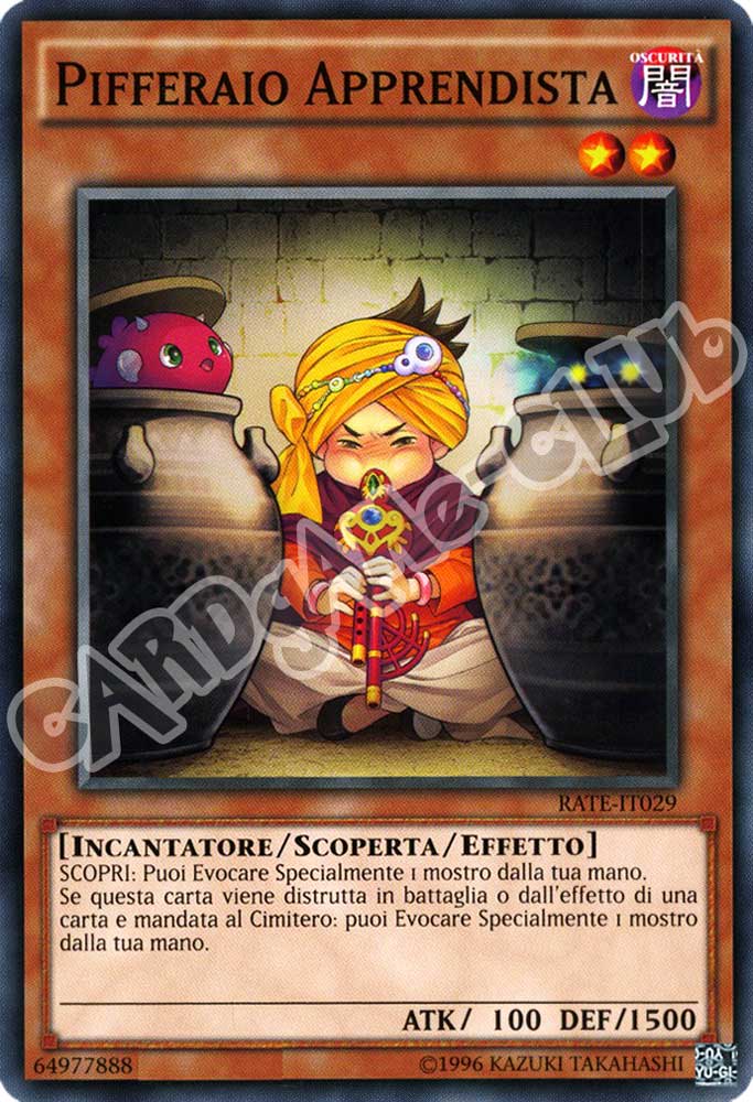 RATE-IT029 Pifferaio Apprendista comune unlimited (IT) -NEAR MINT-