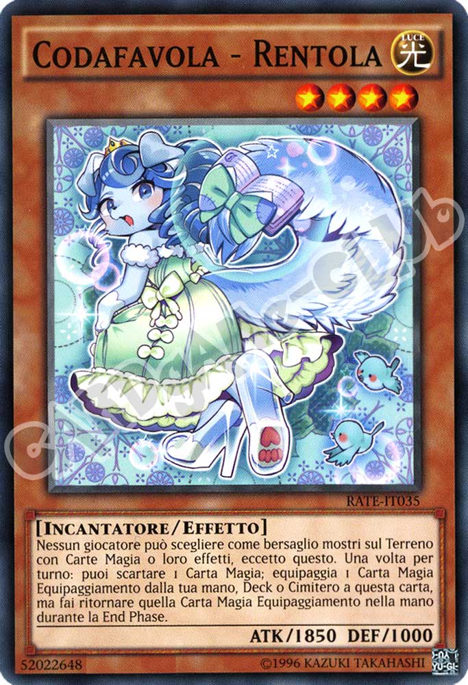 RATE-IT035 Codafavola - Rentola comune unlimited (IT) -NEAR MINT-