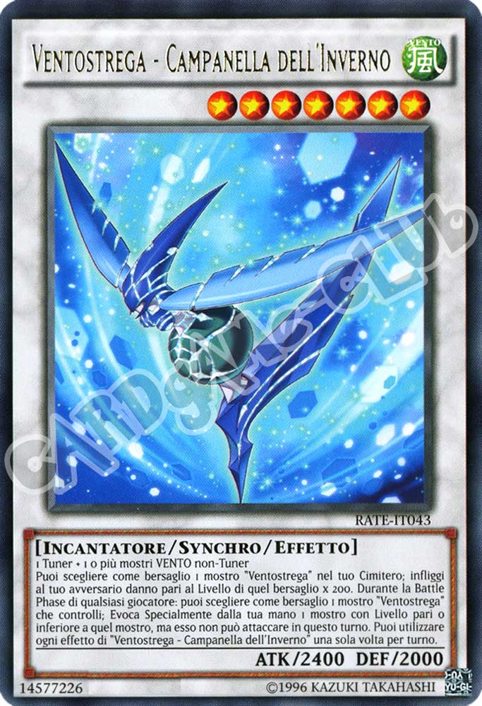 RATE-IT043 Ventostrega - Campanella dell'Inverno rara unlimited (IT) -NEAR MINT-