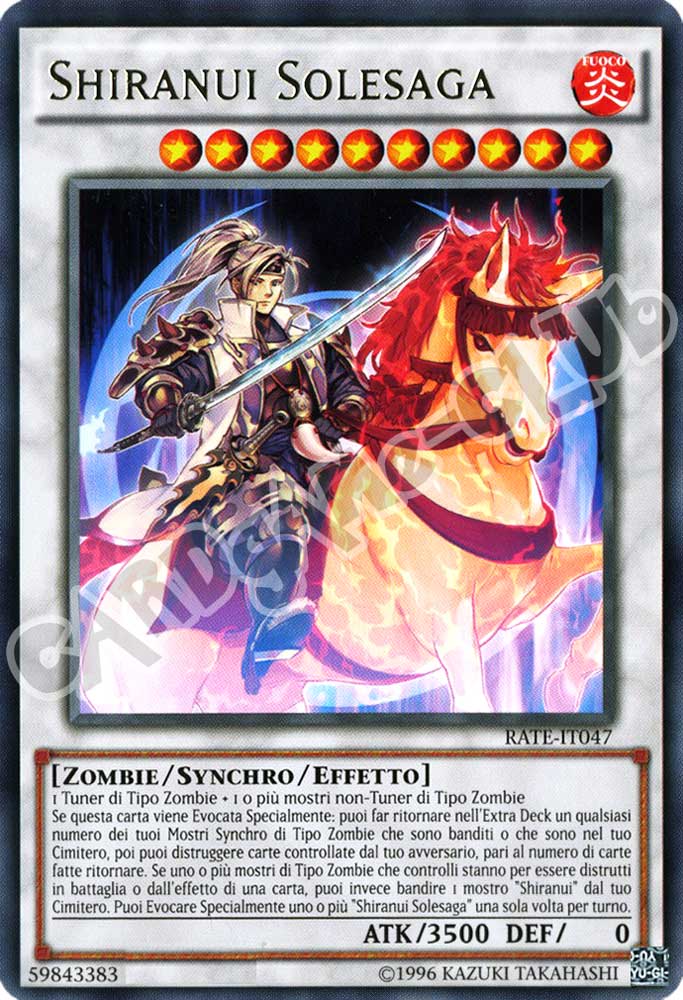 RATE-IT047 Shiranui Sunsaga rara unlimited (IT) -NEAR MINT-