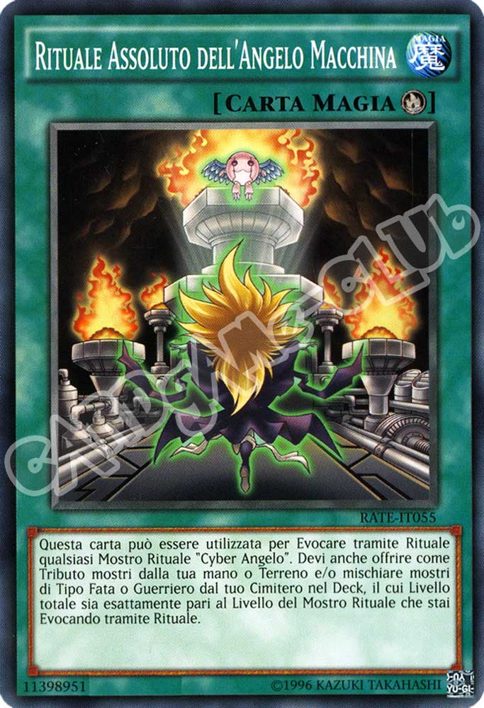 RATE-IT055 Rituale Assoluto dell'Angelo Macchina comune unlimited (IT) -NEAR MINT-