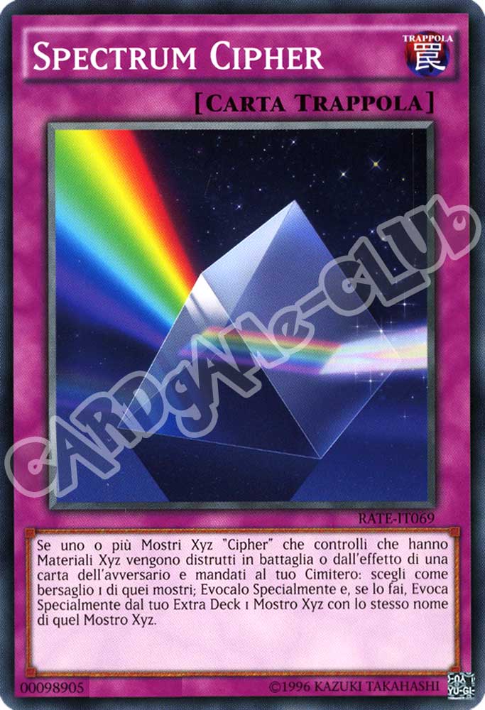 RATE-IT069 Spectrum Cipher comune unlimited (IT) -NEAR MINT-