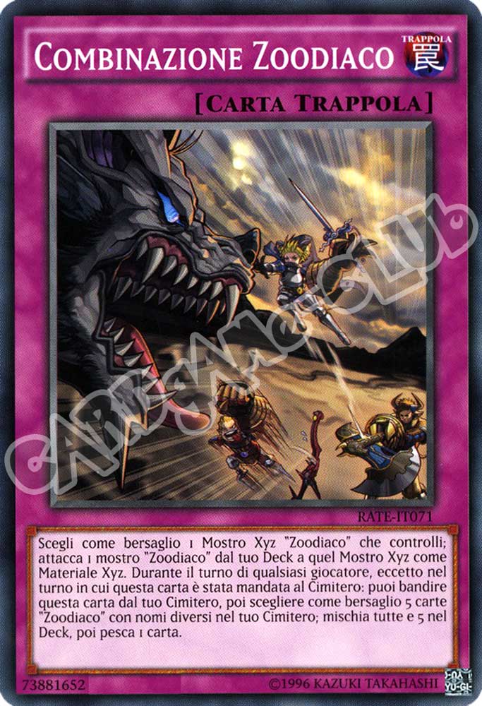RATE-IT071 Combinazione Zoodiaco comune unlimited (IT) -NEAR MINT-
