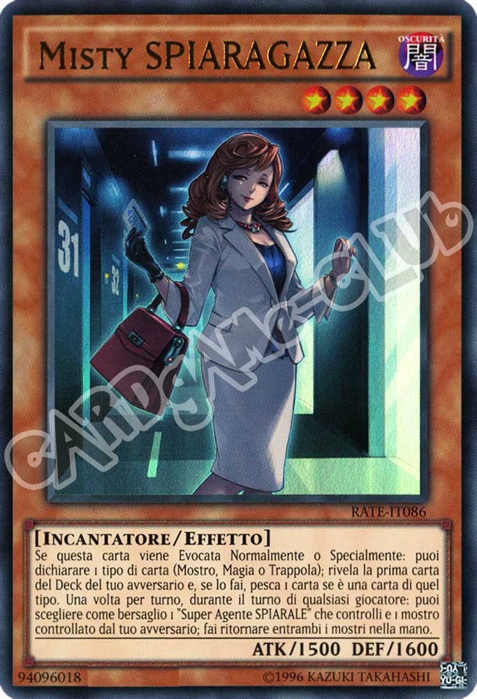 RATE-IT086 Misty SPIARAGAZZA ultra rara unlimited (IT) -NEAR MINT-