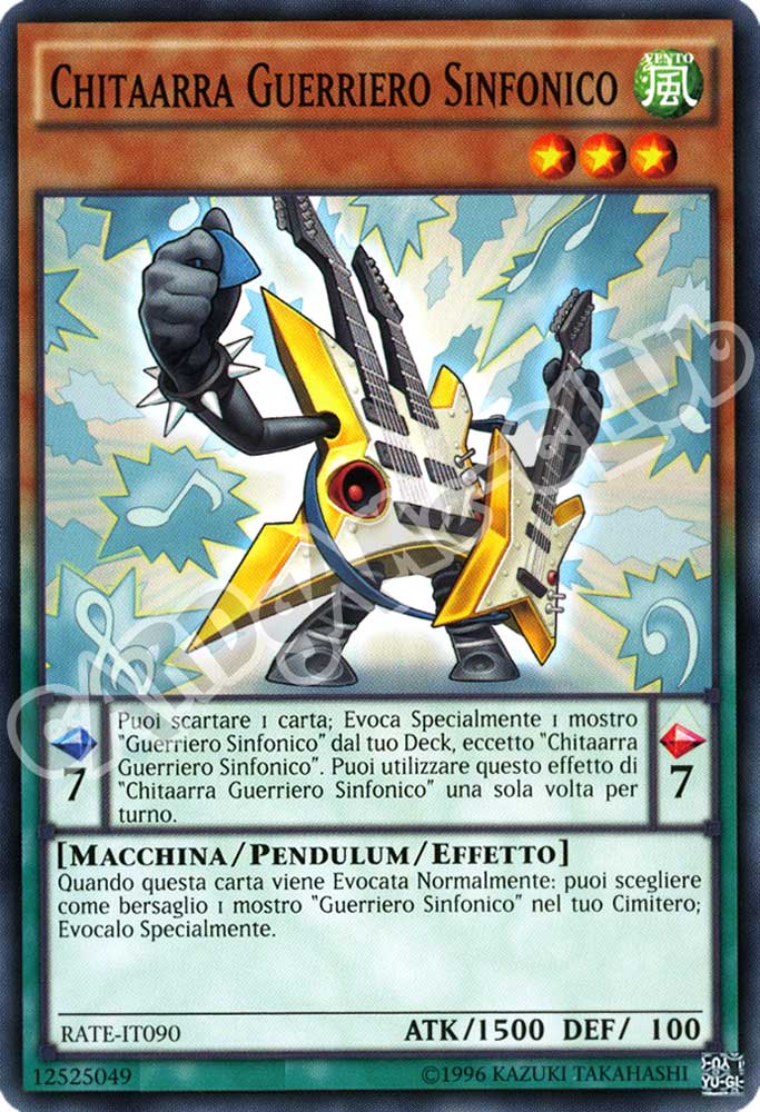 RATE-IT090 Chitaarra Guerriero Sinfonico comune unlimited (IT) -NEAR MINT-