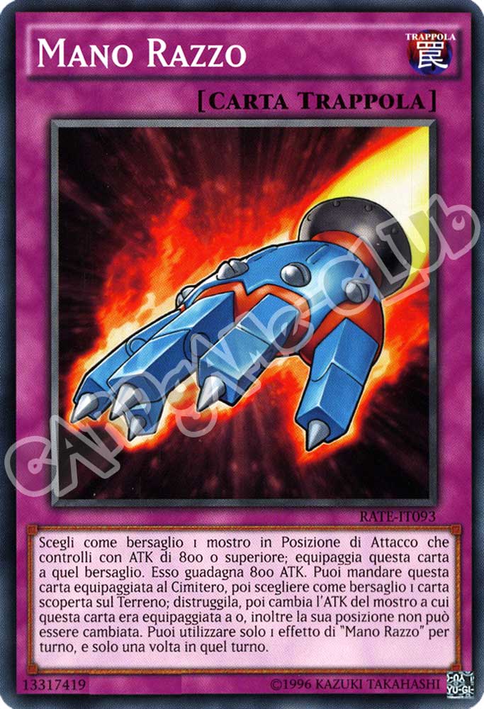 RATE-IT093 Mano Razzo comune unlimited (IT) -NEAR MINT-