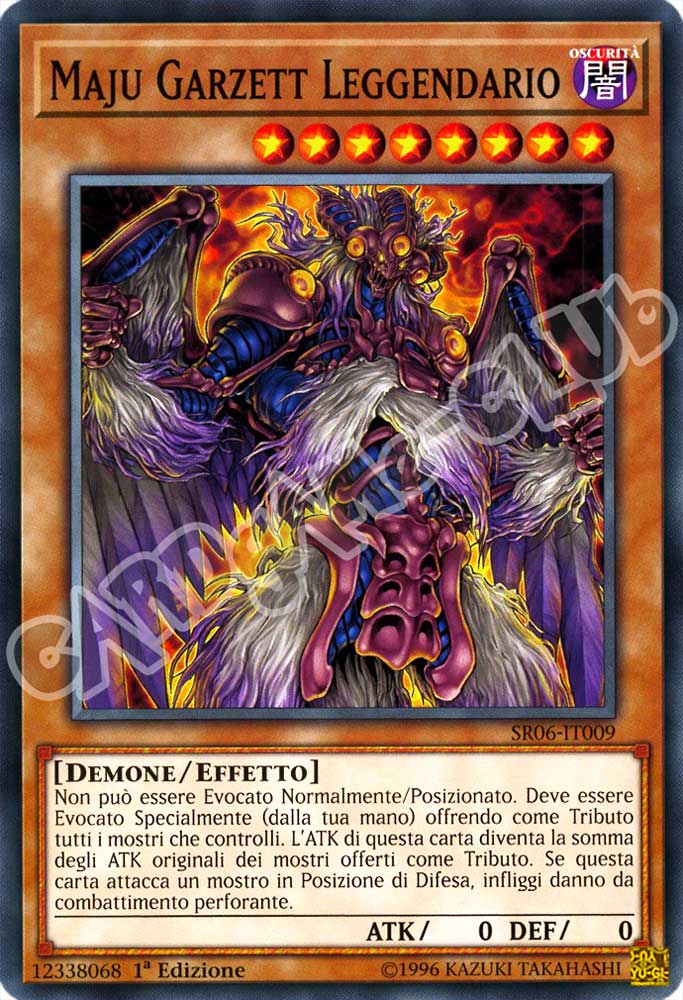 Tana dell'Oscurita' SR06-IT009 Maju Garzett Leggendario comune 1a Edizione (IT) -NEAR MINT-