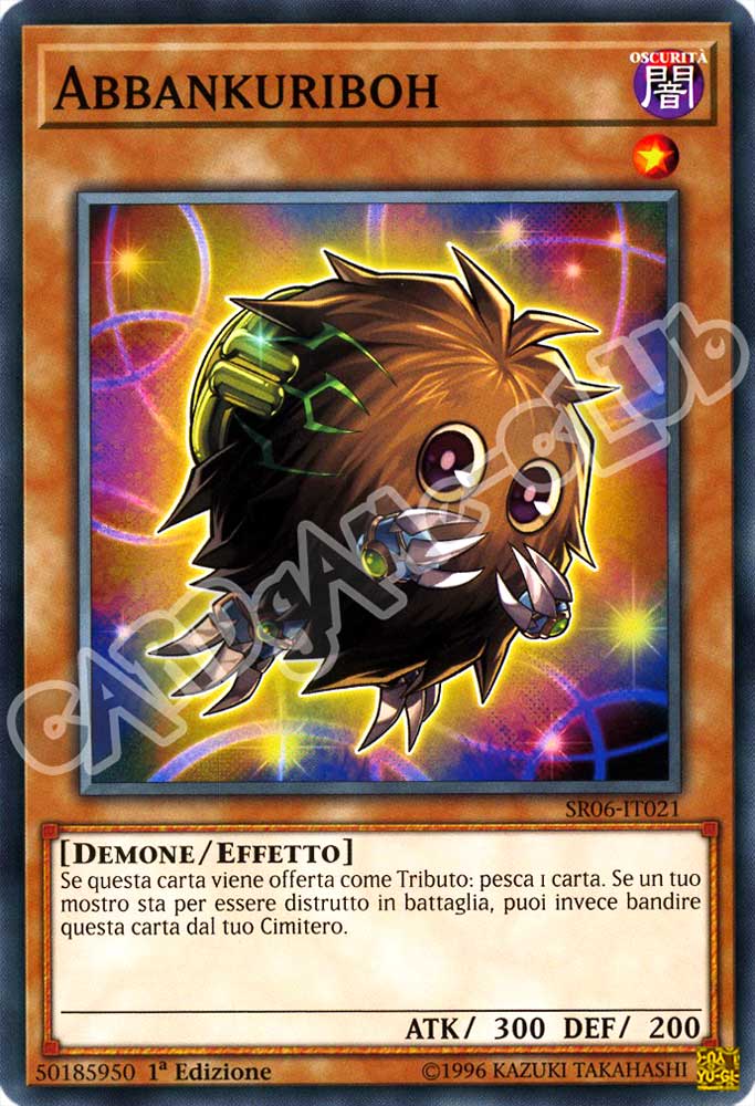 Tana dell'Oscurita' SR06-IT021 Abbankuriboh comune 1a Edizione (IT) -NEAR MINT-