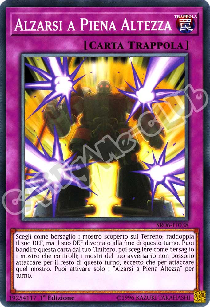 Tana dell'Oscurita' SR06-IT038 Alzarsi a Piena Altezza comune 1a Edizione (IT) -NEAR MINT-