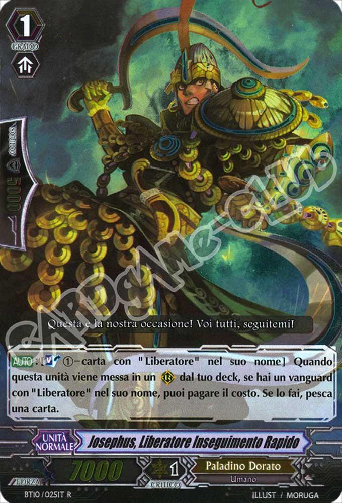 BT10-IT025 Josephus, Liberatore Inseguimento Rapido rara foil (IT) -NEAR MINT-