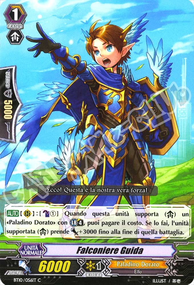 BT10-IT056 Falconiere Guida comune normale (IT) -NEAR MINT-