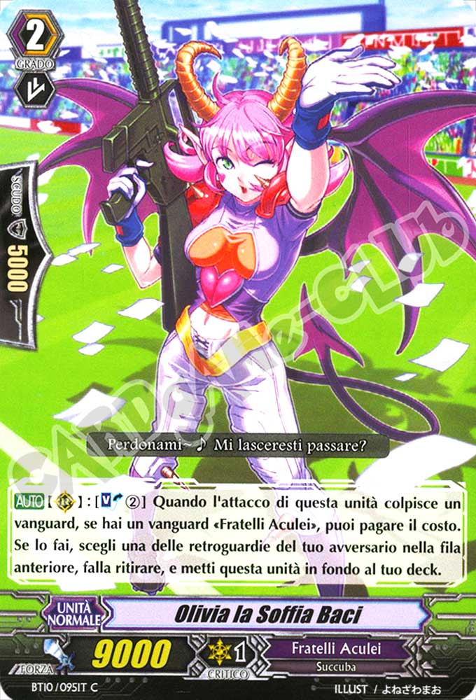 BT10-IT095 Olivia la Soffia Baci comune normale (IT) -NEAR MINT-