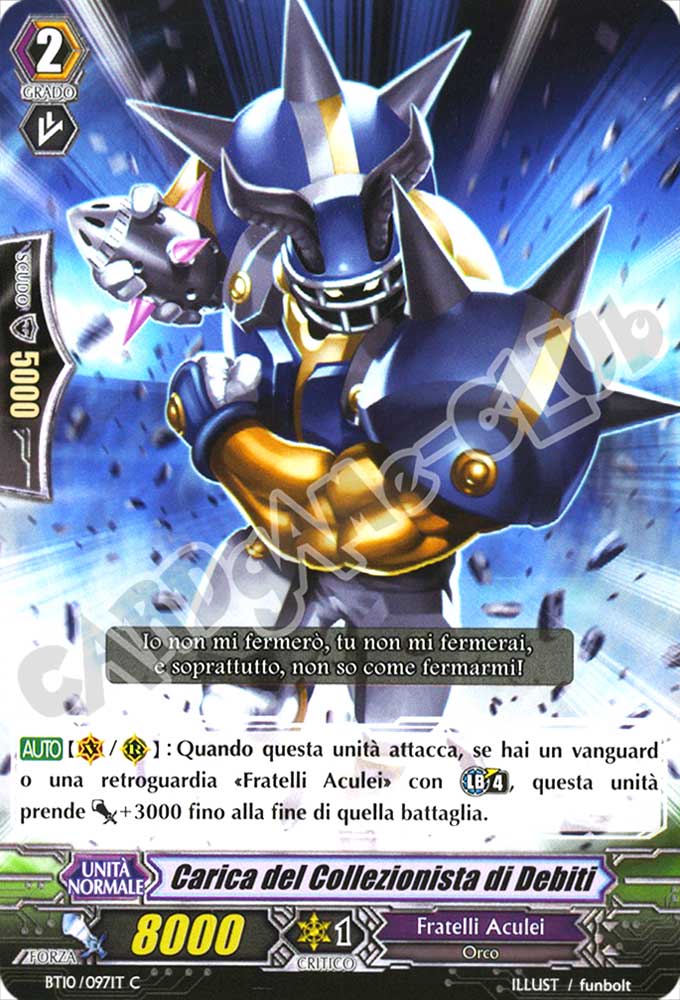 BT10-IT097 Carica del Collezionista di Debiti comune normale (IT) -NEAR MINT-