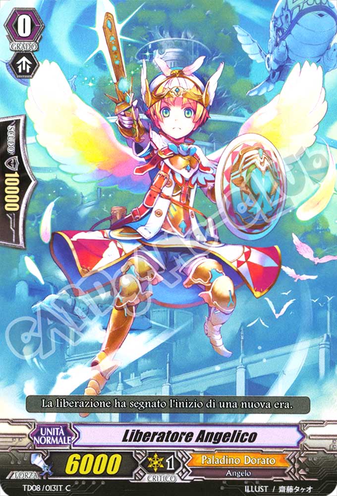 TD08-IT013 Liberatore Angelico comune normale (IT) -NEAR MINT-
