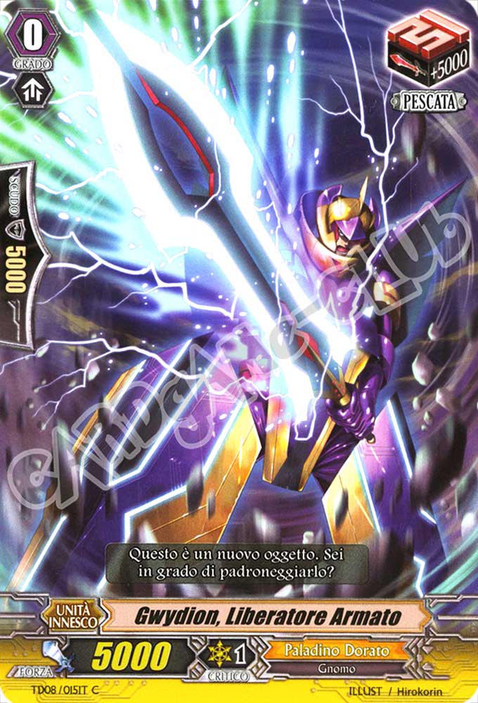 TD08-IT015 Gwydion, Liberatore Armato comune normale (IT) -NEAR MINT-