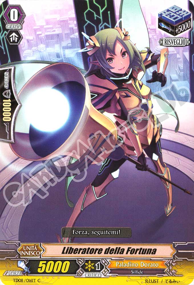TD08-IT016 Liberatore della Fortuna comune normale (IT) -NEAR MINT-