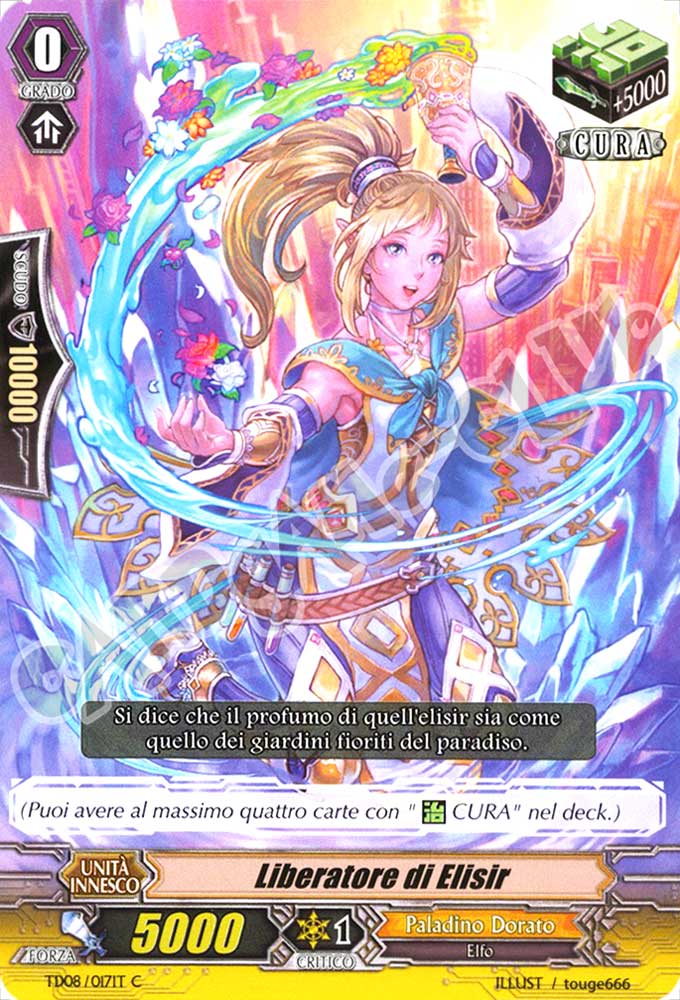 TD08-IT017 Liberatore di Elisir comune normale (IT) -NEAR MINT-