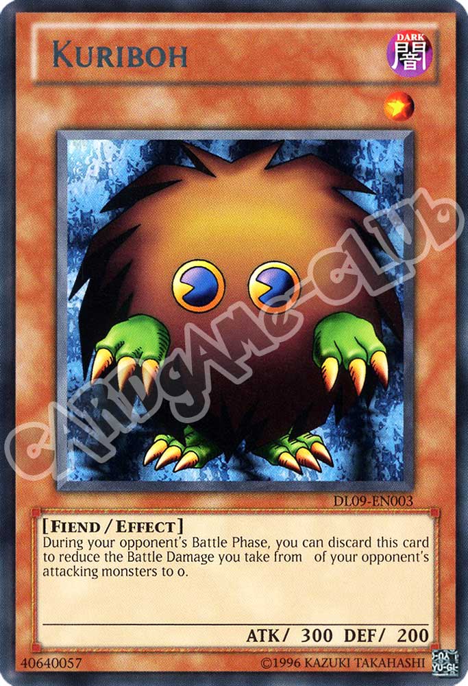 DL09-EN003 Kuriboh rara mattone unlimited (EN) -NEAR MINT-