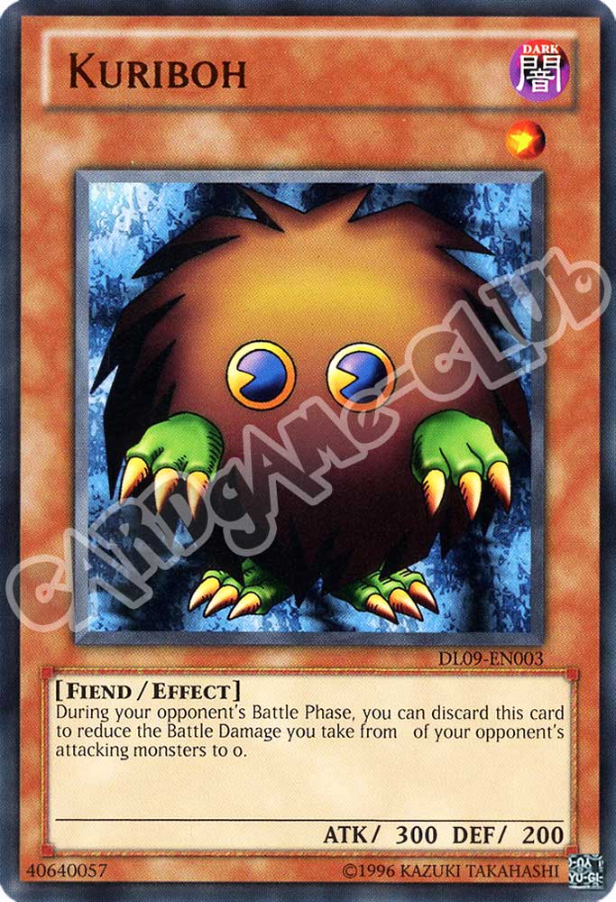 DL09-EN003 Kuriboh rara verde unlimited (EN) -NEAR MINT-