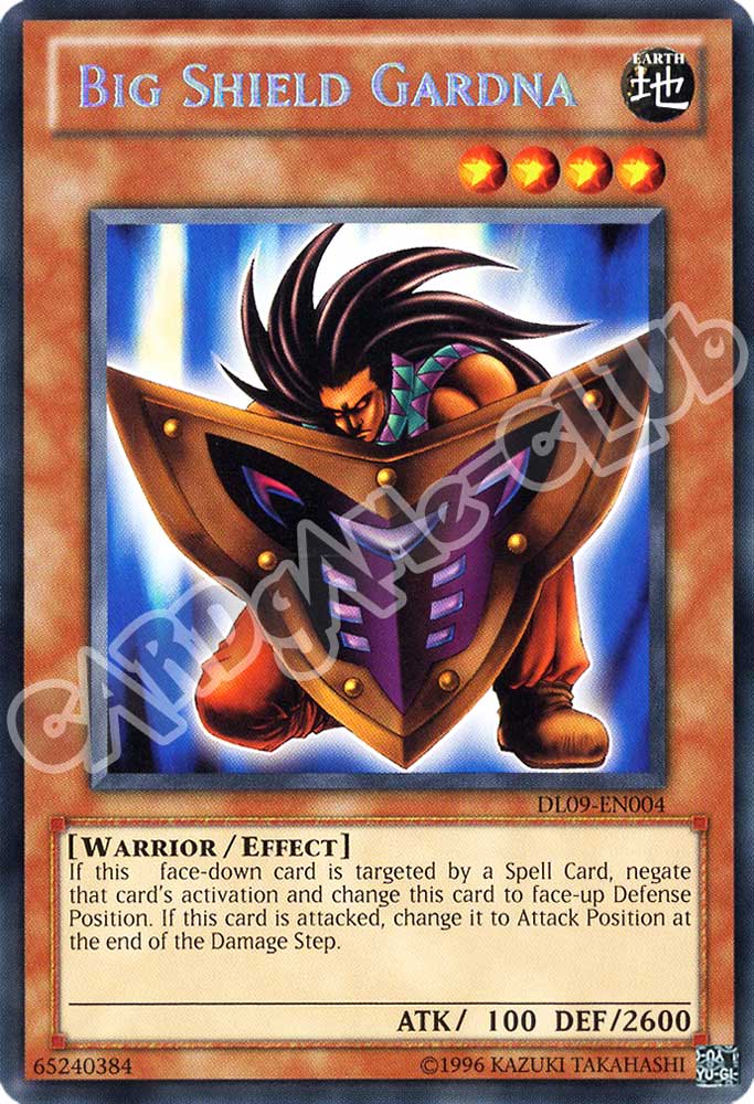 DL09-EN004 Big Shield Gardna rara blu unlimited (EN) -NEAR MINT-