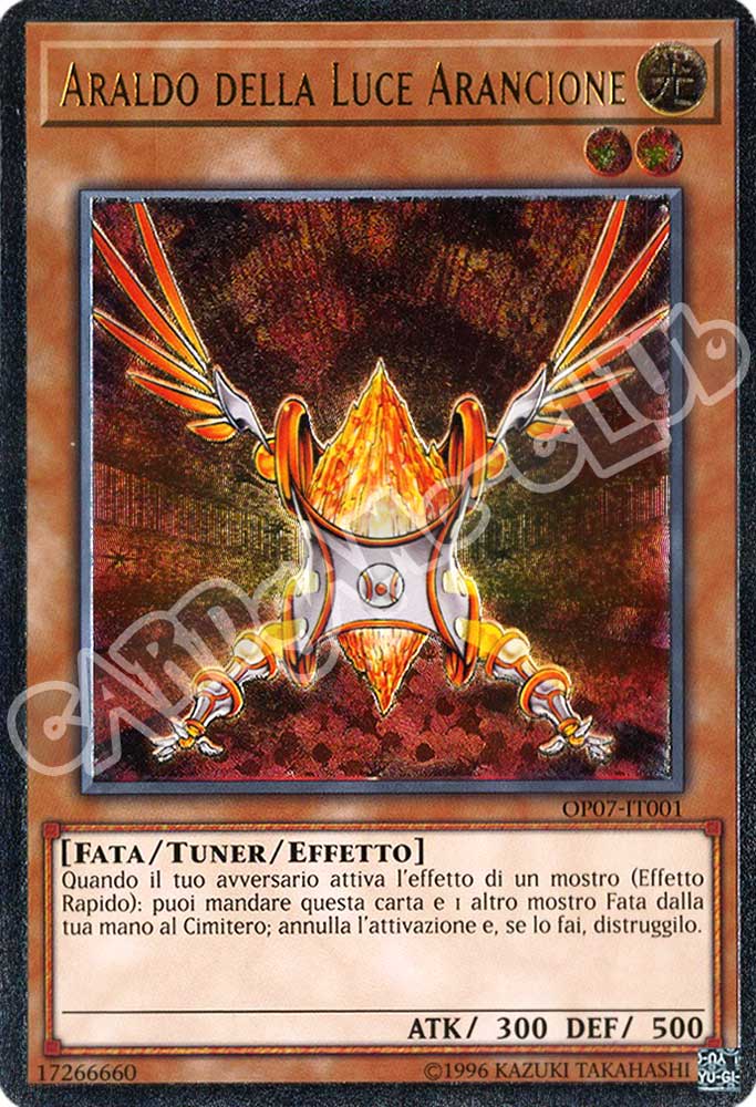 OP07-IT001 Araldo della Luce Arancione rara ultimate (IT) -NEAR MINT-
