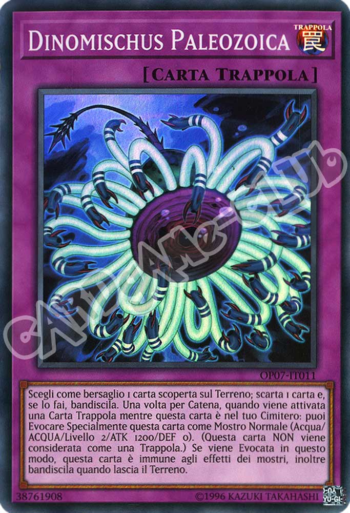 OP07-IT011 Dinomischus Paleozoica super rara (IT) -NEAR MINT-