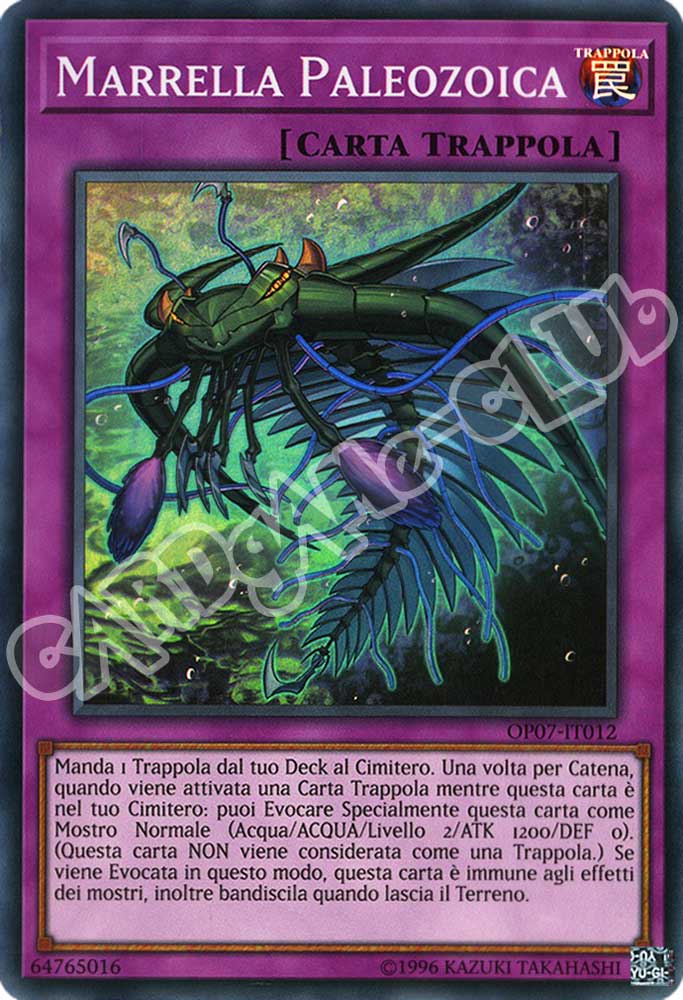 OP07-IT012 Marrella Paleozoica super rara (IT) -NEAR MINT-