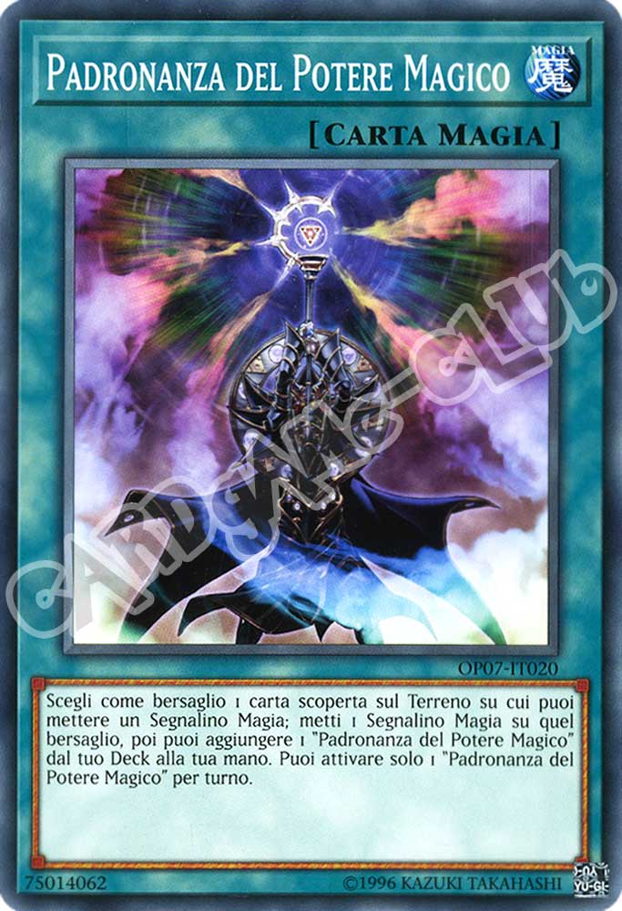 OP07-IT020 Padronanza del Potere Magico comune (IT) -NEAR MINT-