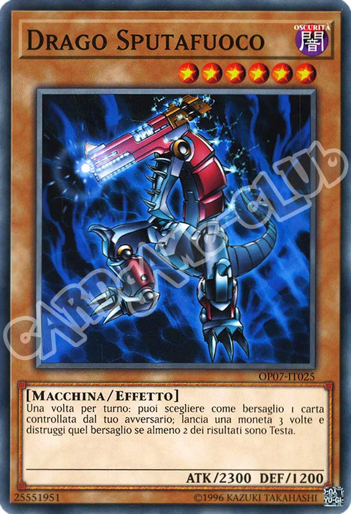 OP07-IT025 Drago Sputafuoco comune (IT) -NEAR MINT-