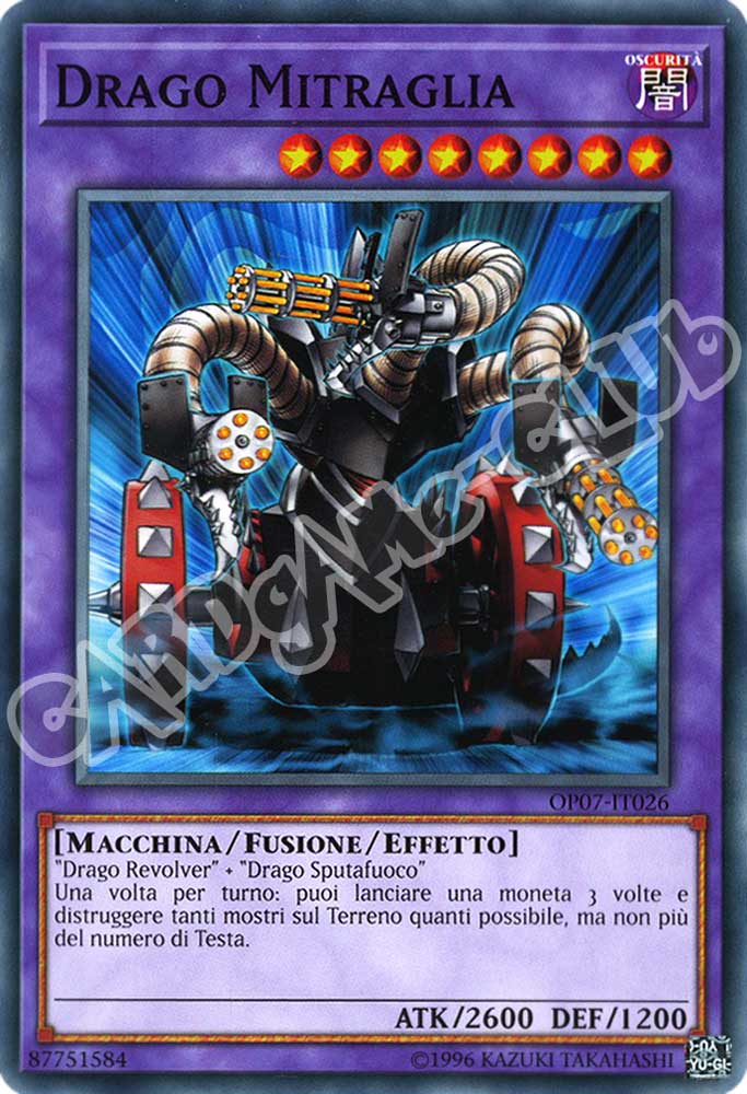 OP07-IT026 Drago Mitraglia comune (IT) -NEAR MINT-