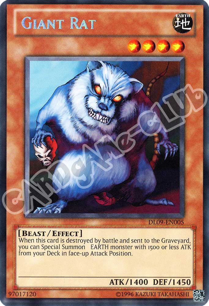 DL09-EN005 Giant Rat rara blu unlimited (EN) -NEAR MINT-