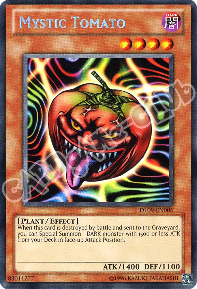 DL09-EN006 Mystic Tomato rara blu unlimited (EN) -NEAR MINT-