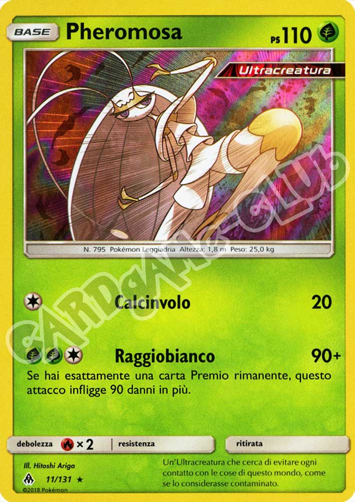 011 / 131 Pheromosa rara foil (IT) -NEAR MINT-
