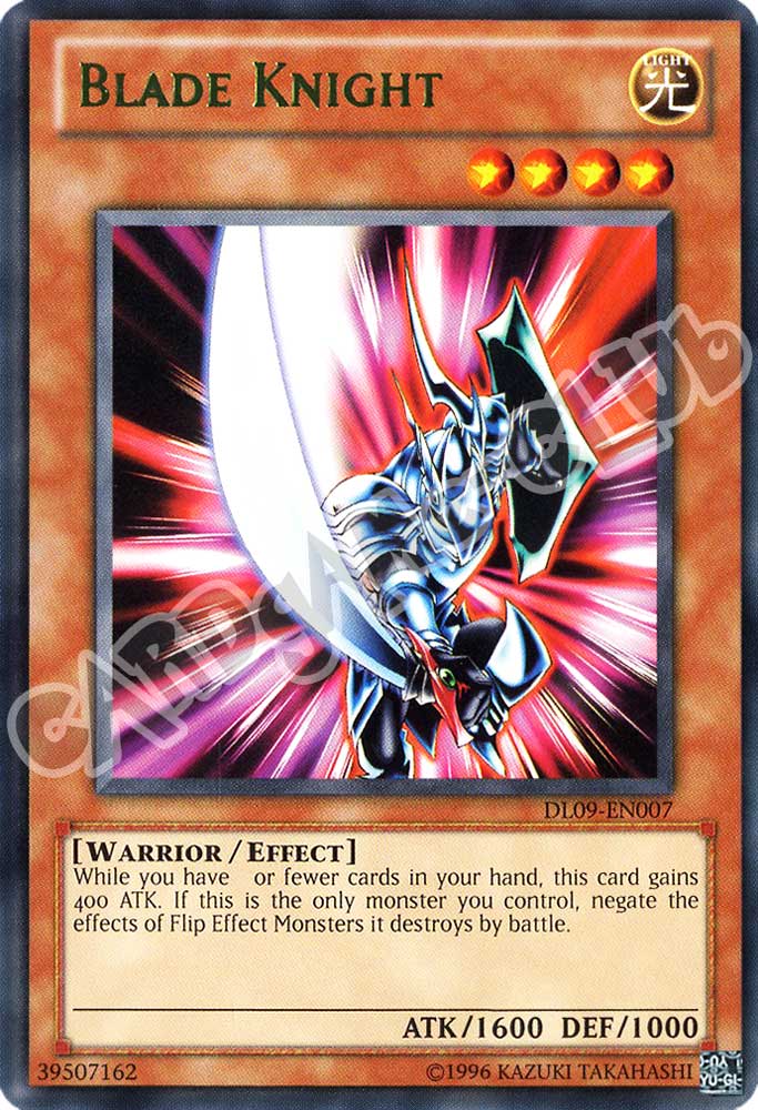 DL09-EN007 Blade Knight rara argento unlimited (EN) -NEAR MINT-