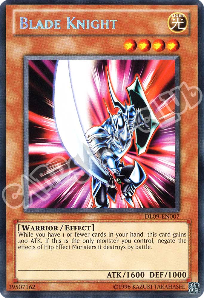 DL09-EN007 Blade Knight rara blu unlimited (EN) -NEAR MINT-