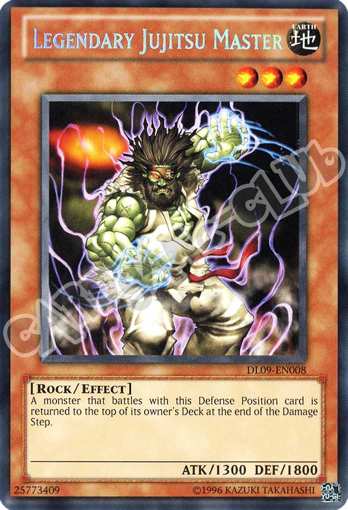 DL09-EN008 Legendary Jujitsu Master rara blu unlimited (EN) -NEAR MINT-