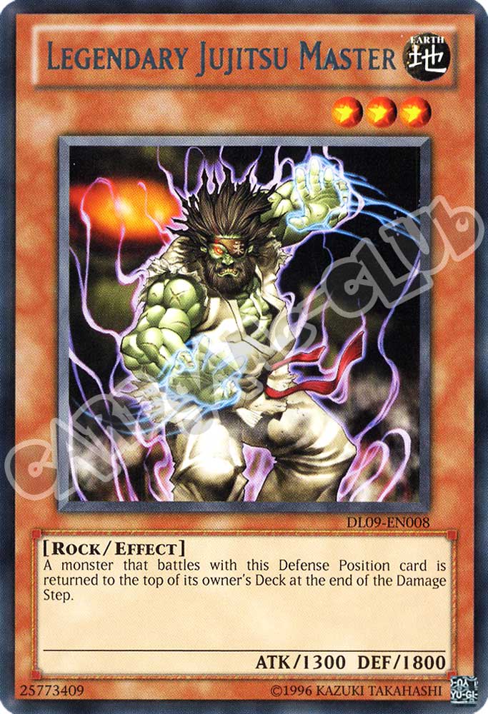 DL09-EN008 Legendary Jujitsu Master rara mattone unlimited (EN) -NEAR MINT-