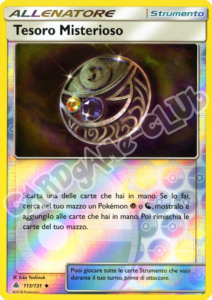 113 / 131 Tesoro Misterioso non comune foil reverse (IT) -NEAR MINT-