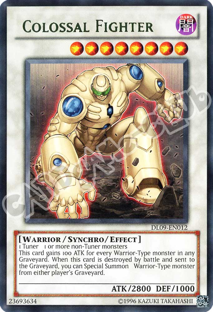 DL09-EN012 Colossal Fighter rara argento unlimited (EN) -NEAR MINT-